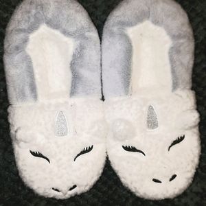 NWOT Unicorn Slippers